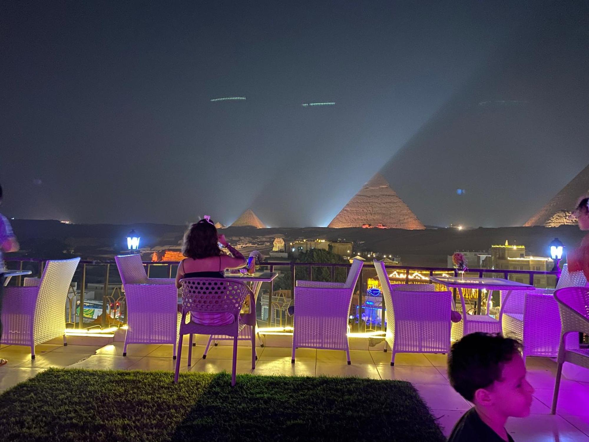 Golden Pyramids Inn Kafrat al Jabal ภายนอก รูปภาพ