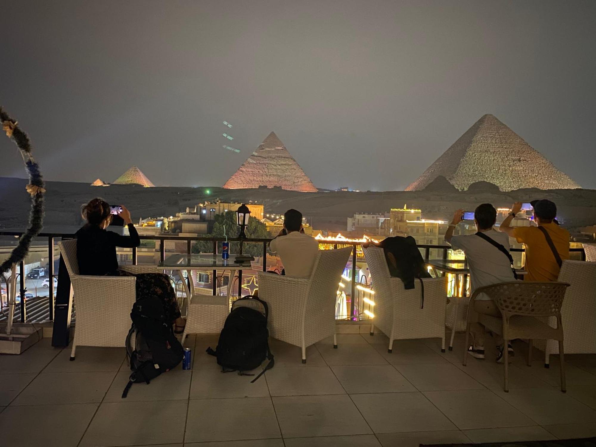 Golden Pyramids Inn Kafrat al Jabal ภายนอก รูปภาพ